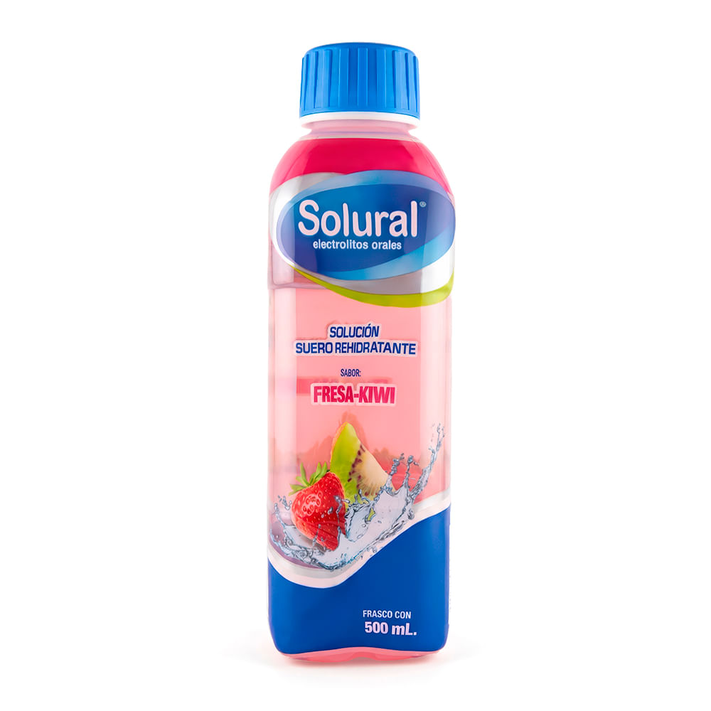 ELECTROLITOS ORALES FRESA / KIWI 500 ML  1 PIEZA